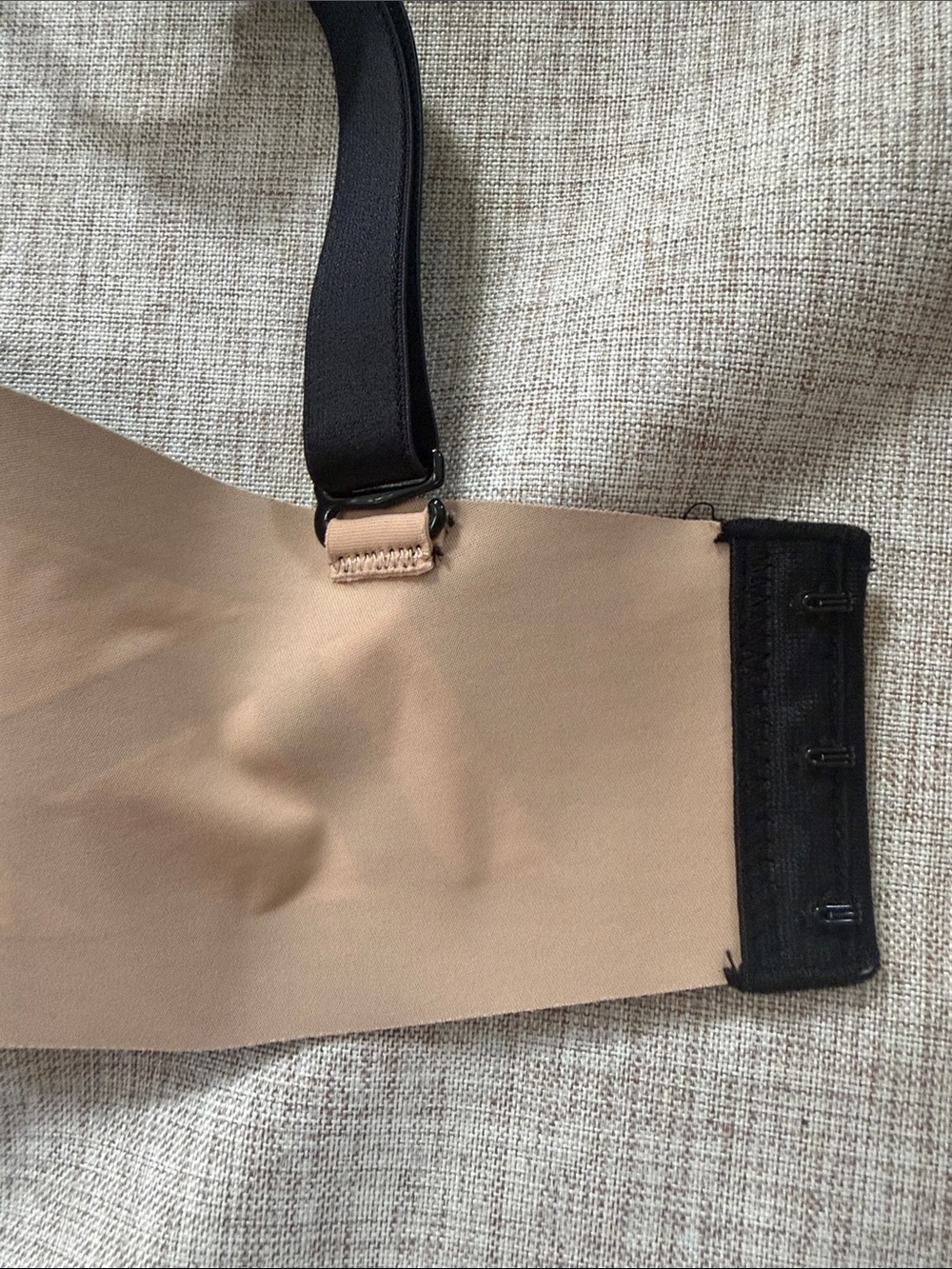 KNIX unlined wireless bra black size 4 seamless - Picture 5 of 8